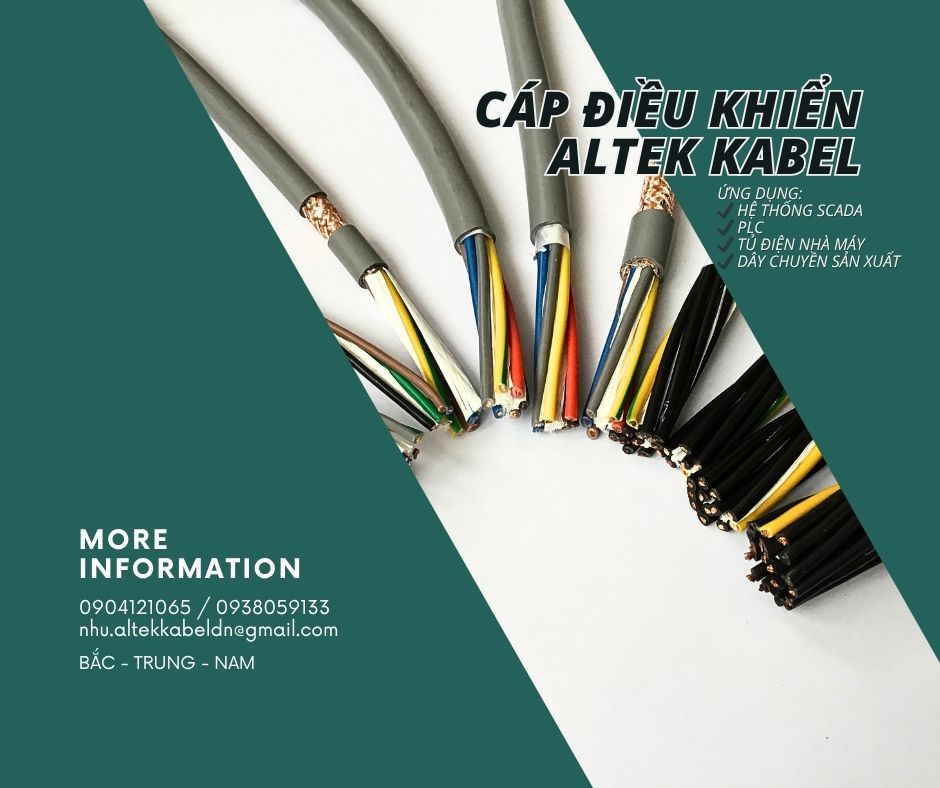 Cáp tín hiệu – cáp điều khiển cho hệ thống báo cháy